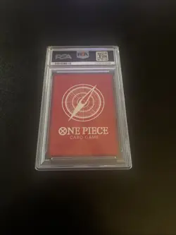 One Piece Smoker Alternate Art Leader Op10-001 Psa 10 - Image 4