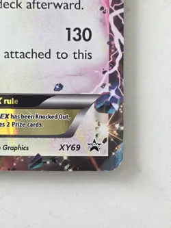 Rayquaza EX XY69 Black Star Promo JUMBO Holo Pokemon Card English HP/DMG - Image 3