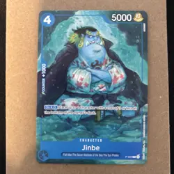 Jinbe P-030 Promo Card One Piece NM - Image 2