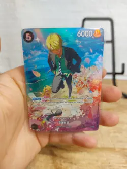 Sanji ST14-003 OP10 Royal Blood SP Full Art One Piece Card Game English - Image 1