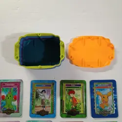 Lot of 10 Vintage Digimon 2000 Taco Bell Metal Tin Cards - Holder - Image 4