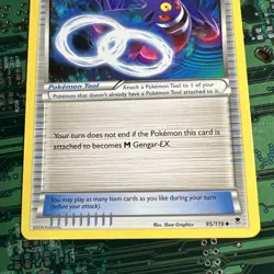 Gengar Spirit Link 95/119 Phantom Forces Pokemon Card Trainer - Image 3