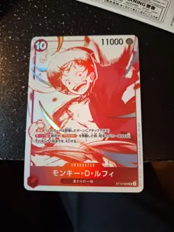 ONE PIECE ( CARD GAME ) ST 10 - 006 A, MINT, Monkey D Luffy Card. - Image 4