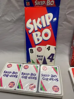 Lot of 3 Vintage Cards Game SKIP-BO, RAGE and War - Image 5