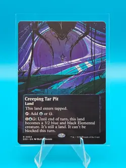 NM - 2025 Magic the Gathering, Edge of Eternities, Creeping Tar Pit, Rare, 0054 - Image 1