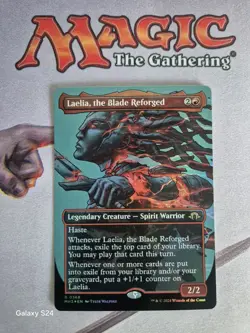 MTG - Laelia, The Blade Reforged - Borderless Foil - Modern Horizons 3 - NM - Image 1