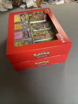 (2) Pokemon 151 Mini Tin 4-Pack Sam’s Club Exclusive Display • Sealed w/ Promos - Image 3