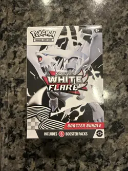 Pokemon TCG Scarlet Violet White Flare Booster Bundle 6 packs FACTORY SEALED - Image 1