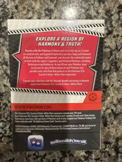 Pokemon TCG Scarlet Violet White Flare Booster Bundle 6 packs FACTORY SEALED - Image 3