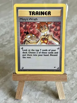 Pokemon TCG Misty's Wrath 114/132 Gym Heroes Regular (English) - NM - Image 1