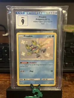 CGC 9 - Froakie- SV11/SV94 - Shining Fates Holo Shiny Pokemon - Image 1