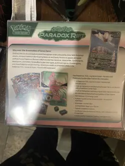 Pokemon TCG Paradox Rift Pokemon Center Exclusive Elite Trainer Box (ETB) Sealed - Image 3