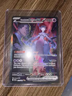 Pokemon Team Rocket's Mewtwo ex 231/182 Sv10 Destined Rivals Holo EX Full Art - Image 1