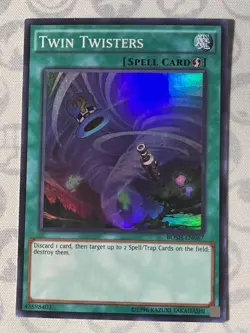 Twin Twisters - BOSH-EN067 - Super Rare (NM) - Yugioh - Image 1