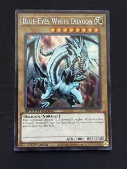 Yu-Gi-Oh! "Blue-Eyes White Dragon" SBC2-ENB02 | Secret Rare | VLP - Image 1