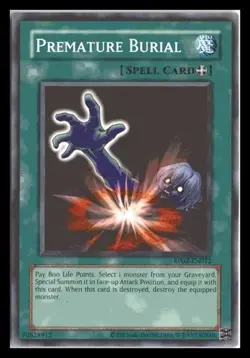Premature Burial | RP02-EN012 | Yu-Gi-Oh! TCG LP - Image 1