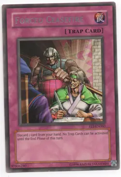 Forced Ceasefire Rare FET-En060 Lightly Played Yu-Gi-Oh - Image 1