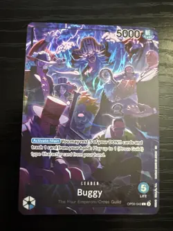 Buggy (English Version 2nd Anniversary Set) OP09-042 One Piece Promotion Cards - Image 1