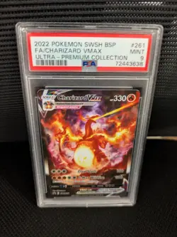 Pokemon TCG Charizard VMAX SWSH261 Sword & Shield Promo PSA 9 - Image 1