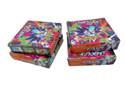 Lot of (4) Pokemon TCG Japanese Mega Inferno X Booster Box No Shrink - Image 3