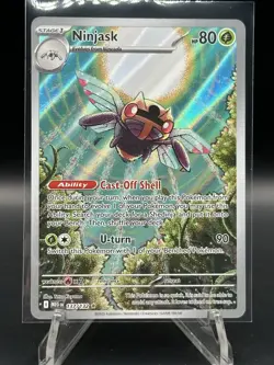 Ninjask - 137/132 Mega Evolution Holo Illustration Rare Pokemon Tcg Card En 2025 - Image 1