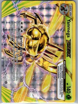 Yanmega BREAK 8/114 XY - Steam Siege - Pokemon Card - MP - Image 1