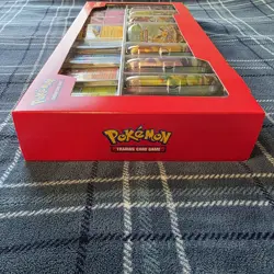 PokemonTCG Prismatic Evolutions Costco 8 Mini-Tin Bundle w Promo Cards (In Hand) - Image 5