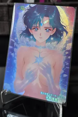 Sailor Moon (Sailor Mercury) Tsundere ACG Waifu Anime Card - Image 1