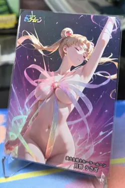 Sailor Moon Transformation (Sailor Moon) Full Art ACG Waifu Anime Card - Image 1