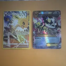 Pokemon Jolteon & Primal Kyogre Holo Card Lot English Nintendo - Image 1