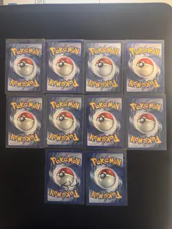 Pokemon TCG Card Collection 10 Cards MP/LP/NM Vintage Lot - Image 2