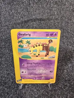 Pokemon TCG Skyridge Girafarig E-Reader Card 58/144 Vintage Lightly Played - Image 1