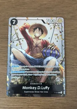 Monkey.D.Luffy (Tin Pack Set Vol. 2) P-075 One Piece Promo Card Foil - Image 1