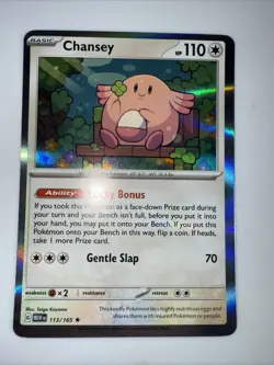 Chansey 113/165 Holo - MEW EN 2023 - Pokemon Card - Near Mint - Image 1