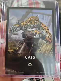 MTG Cats Theme Card Jumpstart 2022 002 Regular Token PACK FRESH Free Shipping - Image 3
