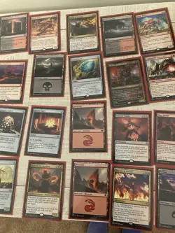 REP Gaming Artisan Series Deck Box Flame Treated Copper Plate With MTG Cards - Image 4