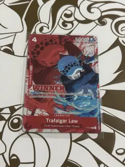 Trafalgar Law (Winner Pack Vol. 7) P-017 One Piece Promotion Cards Foil - Image 1