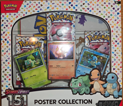 Pokemon TCG Scarlet & Violet 151 Poster Collection BRAND NEW SEALED Pokemon 820650853166 - Image 1