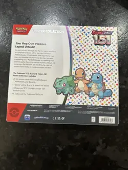 Nintendo Pokemon TCG Scarlet & Violet - 151 Poster Collection Box - 3 Packs 820650853166 - Image 3