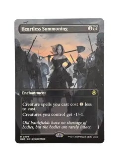 MTG Heartless Summoning (Borderless) Innistrad Remastered Regular NM - Image 1