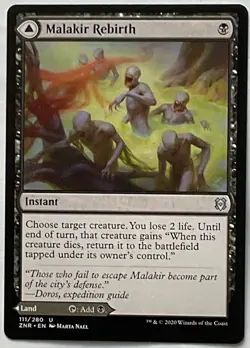 MTG Malakir Rebirth-Zendikar Rising NM-M - Image 1