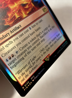 MTG The Fire Crystal (Foil) Final Fantasy 310 FFIII NM - Image 2