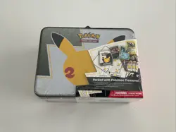Pokemon TCG Celebrations Collector's Treasure Chest Lunch Box Sealed - Image 1