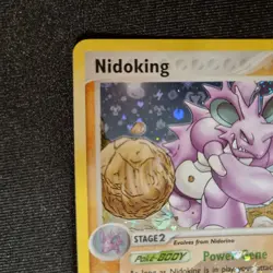 Nidoking Reverse Holo 8/112 EX Fire Red & Leaf Green Pokemon TCG - VLP - Image 3