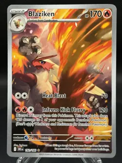 🔥 Pokemon TCG - Blaziken 192/182 - Scarlet & Violet: Destined Rivals - NM - Image 1