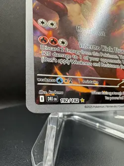 🔥 Pokemon TCG - Blaziken 192/182 - Scarlet & Violet: Destined Rivals - NM - Image 4