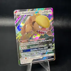 2017 Pokemon TCG Gumshoos - GX 110/149 Sun & Moon Holo - Image 2