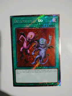 YuGiOh DELINQUENT DUO Platinum Secret Rare RA04-EN114 - Image 1