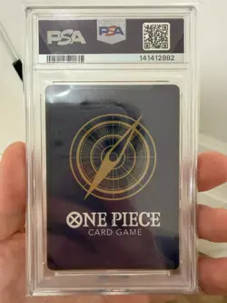 2025 ONE PIECE OP11-A FIST OF DIVINE SPEED ALTERNATE ART #080 GEAR TWO PSA 10 - Image 5
