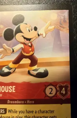 Mickey Mouse - Enthusiastic Dancer 112/204 Common Shimmering Skies Lorcana TCG - Image 3